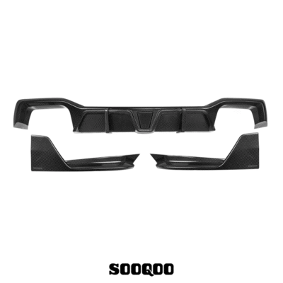 X4 G02 LCI Rear Diffuser Sooqoo Dry Carbon