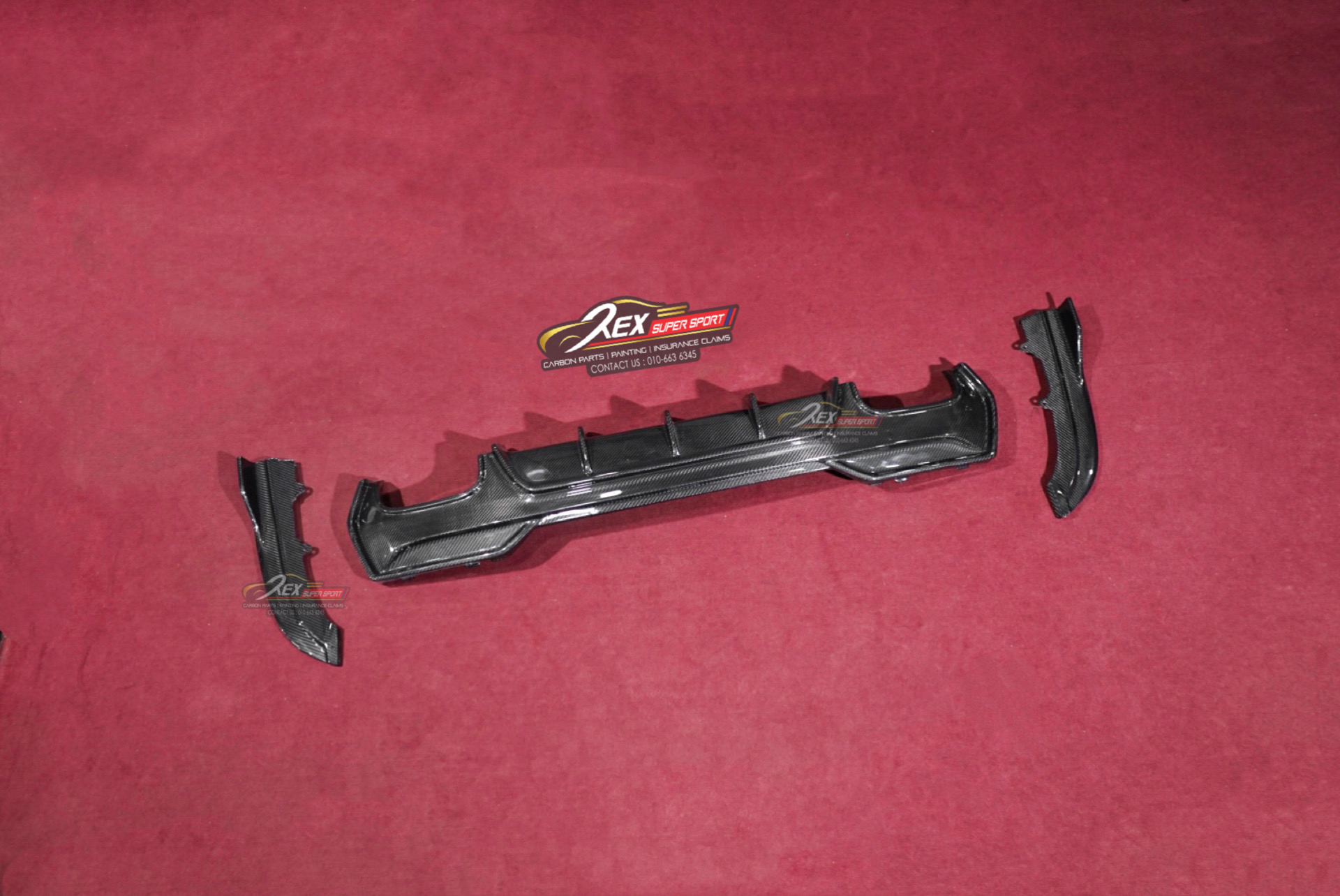 BMW G22 G23 Rear Diffuser TAKD Dry Carbon - Rexsupersport - Specializes ...