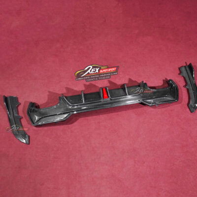 BMW G22 G23 Rear Diffuser TAKD LED Dry Carbon