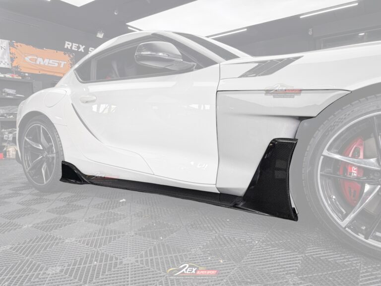 Toyota Supra A90 Mk5 Side Skirt And Fender AD V2 Carbon