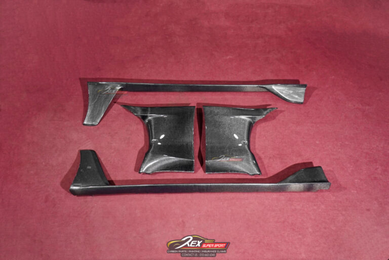Supra A90 Side Skirt And Fender AD V2 Carbon