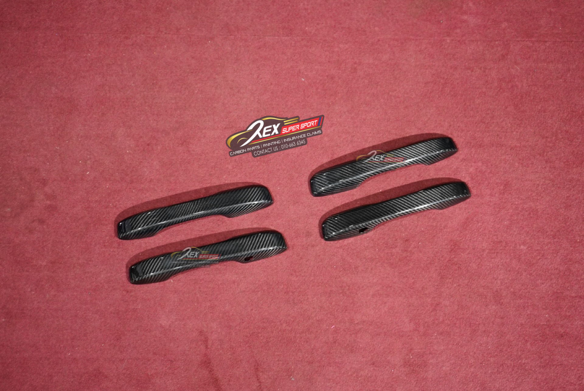 Honda FL5 Type R Door Handle Dry Carbon