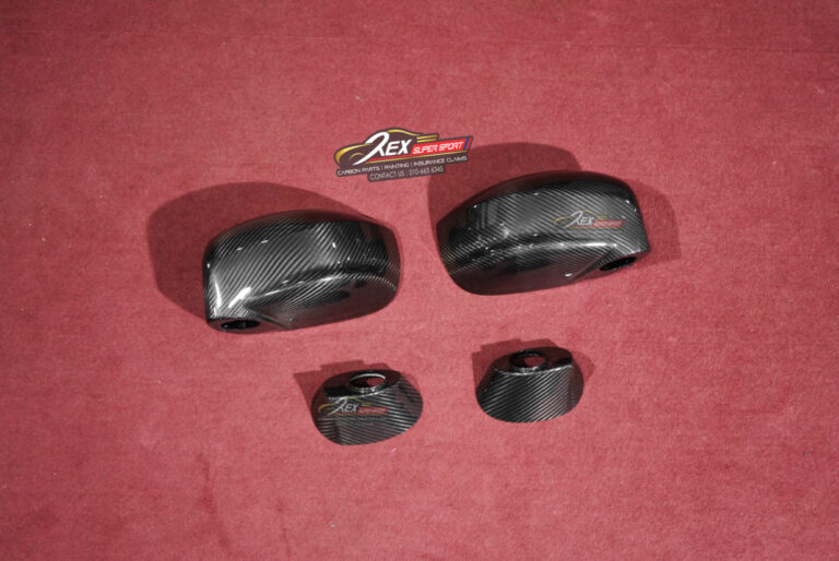 Nissan GTR35 Side Mirror Cover Dry Carbon
