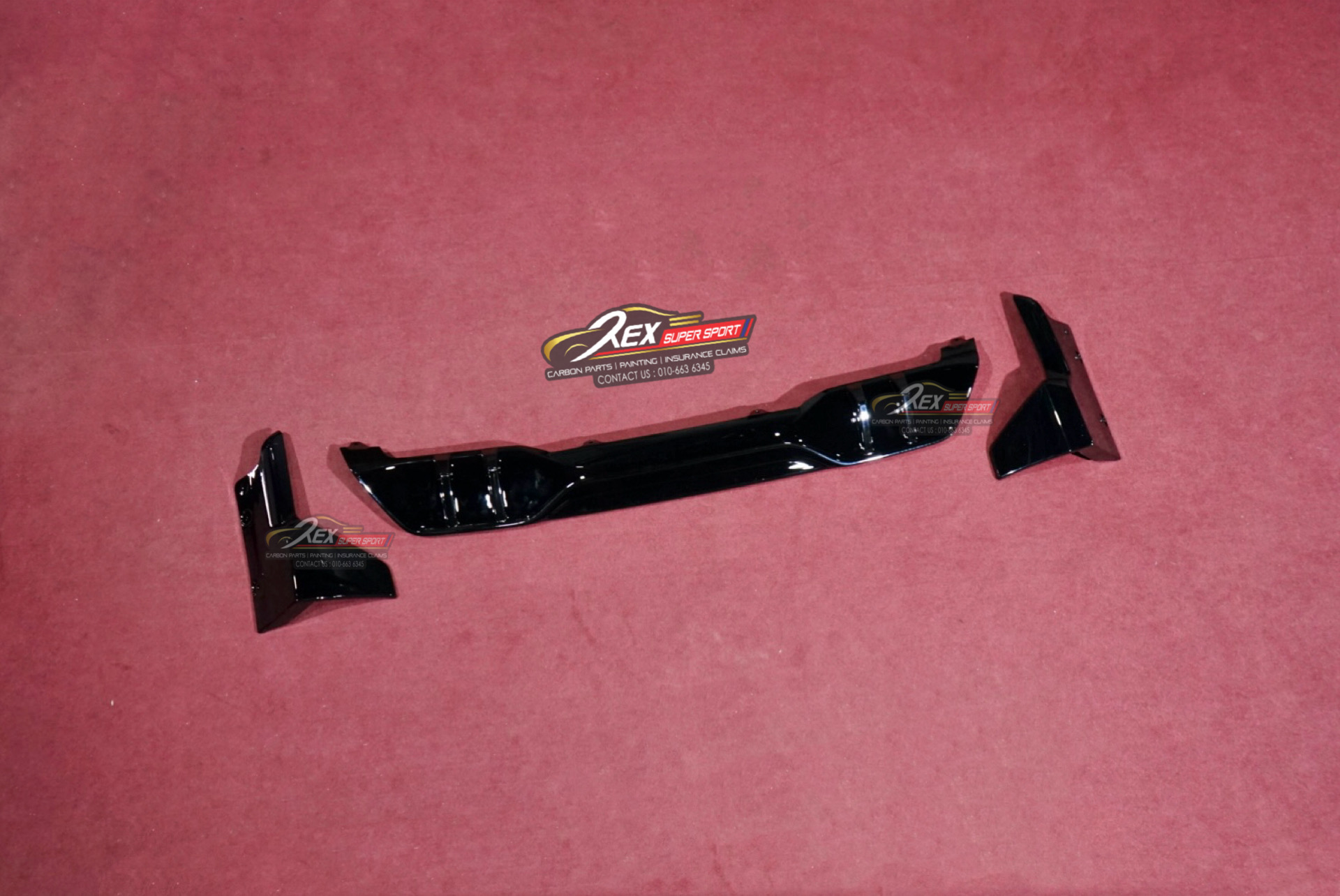 BMW X5 G05 Rear Diffuser MP Black