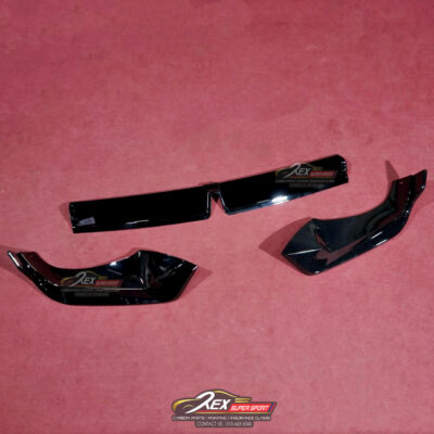 BMW X5 G05 LCI Front Lip MP Black