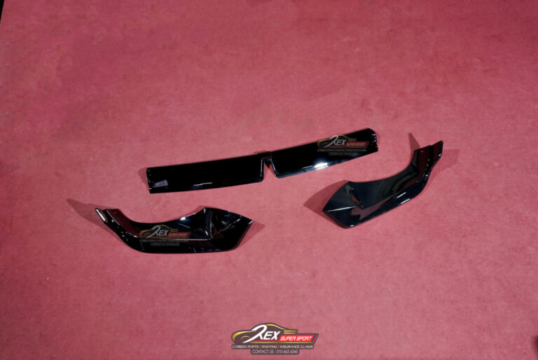 BMW X5 G05 LCI Front Lip MP Black