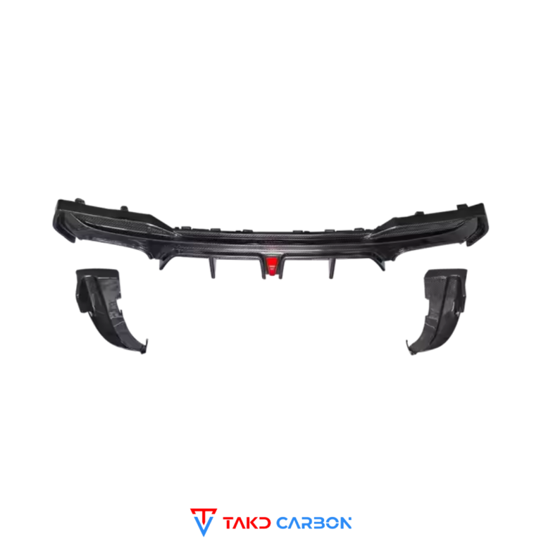 BMW G22 G23 Rear Diffuser TAKD LED Dry Carbon