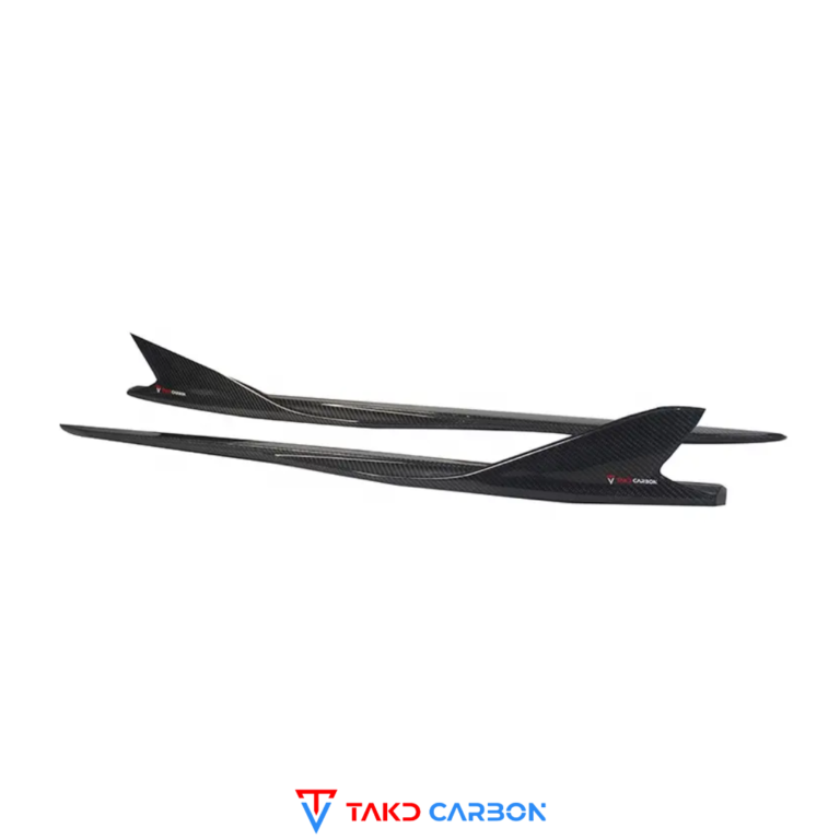 BMW G22 G23 Side Lip TAKD Dry Carbon