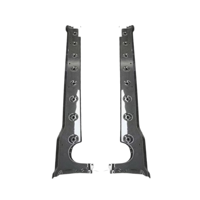 Porsche Carrera 992 Turbo S Side Skirt OEM Dry Carbon