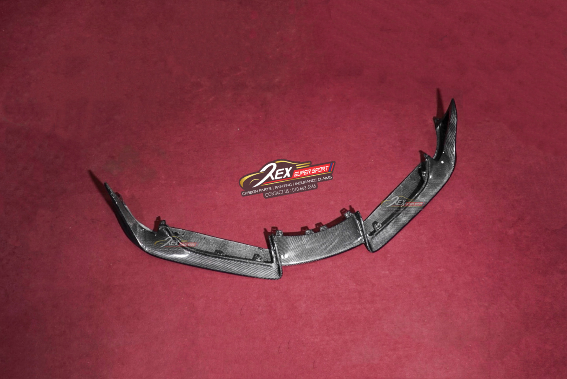 Supra A90 Front Lip AD Carbon