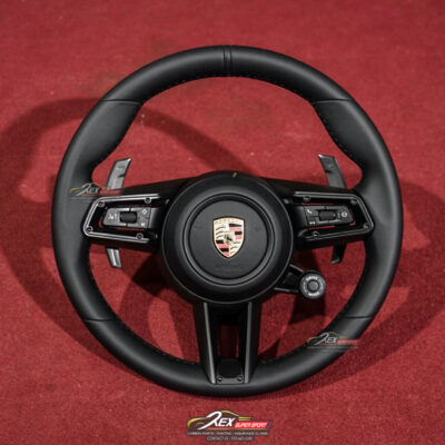 Porsche Upgrade 992 Style Steering Wheel Full Leather