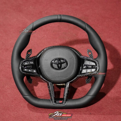 Supra A90 CSL Style Steering Leather