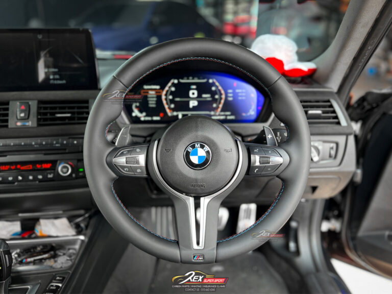 BMW M-Series Steering Wheel Leather
