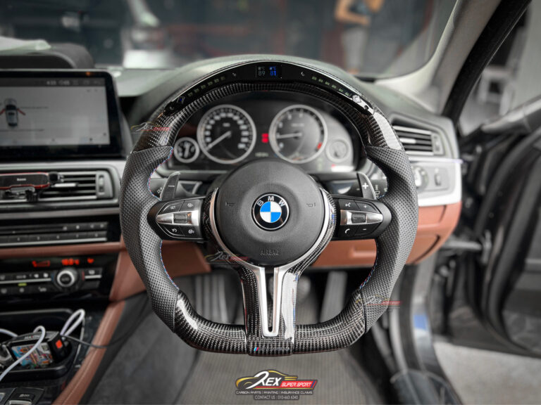 BMW M-Series Steering Wheel LED Carbon