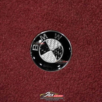 BMW G Series Steering Carbon Emblem