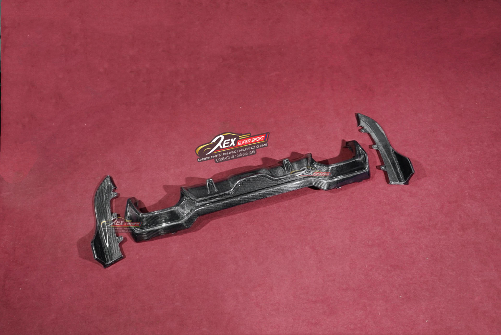 BMW G22 G23 Rear Diffuser SQ Carbon