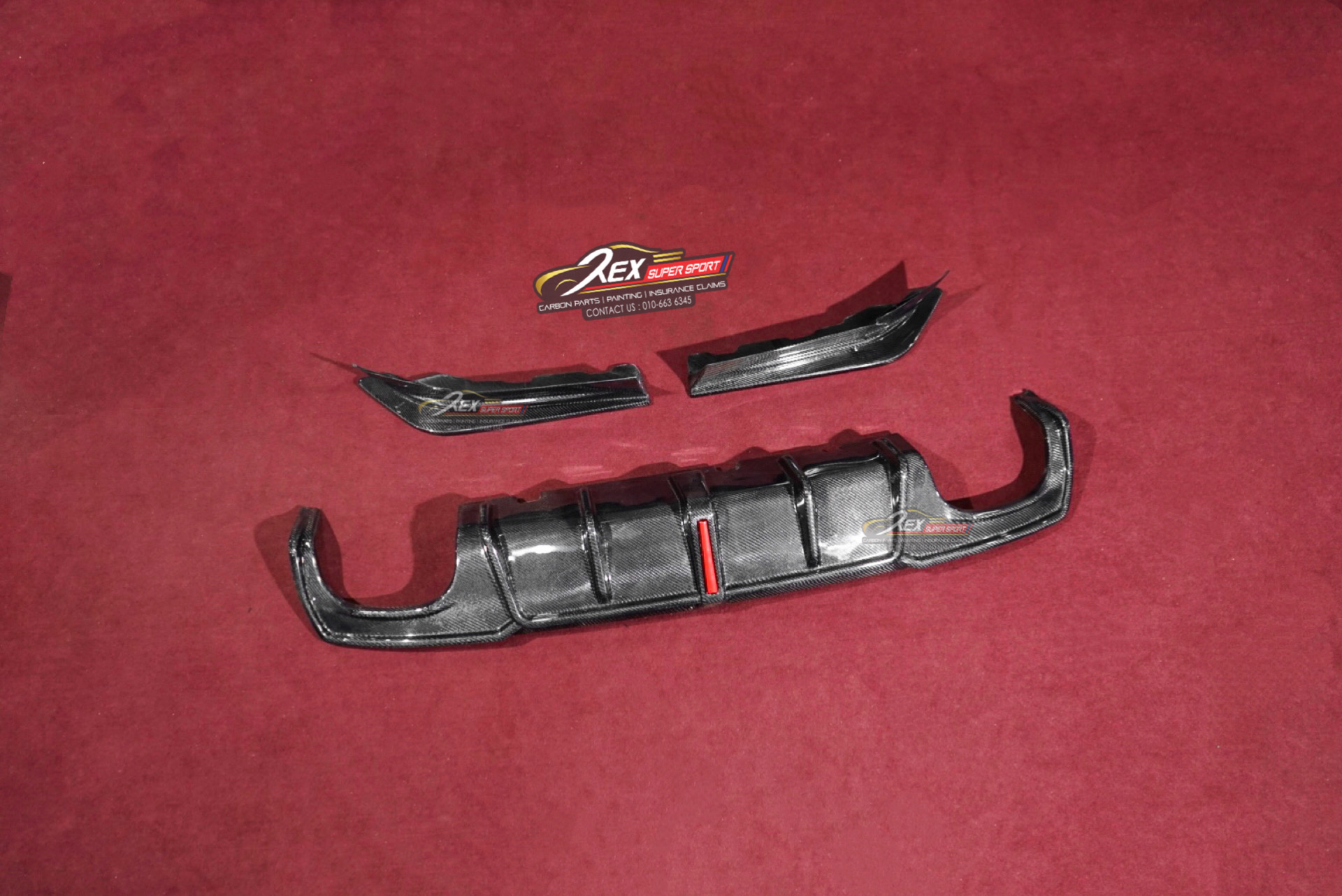 BMW G26 Rear Diffuser KB Carbon