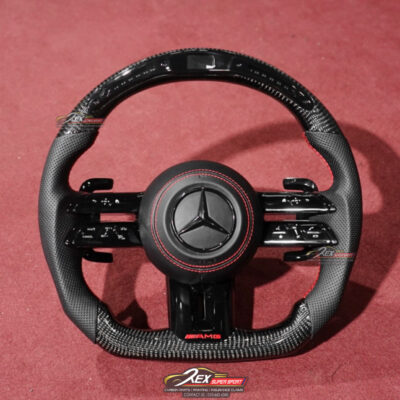 Mercedes Dragonfly Steering Wheel LED Carbon
