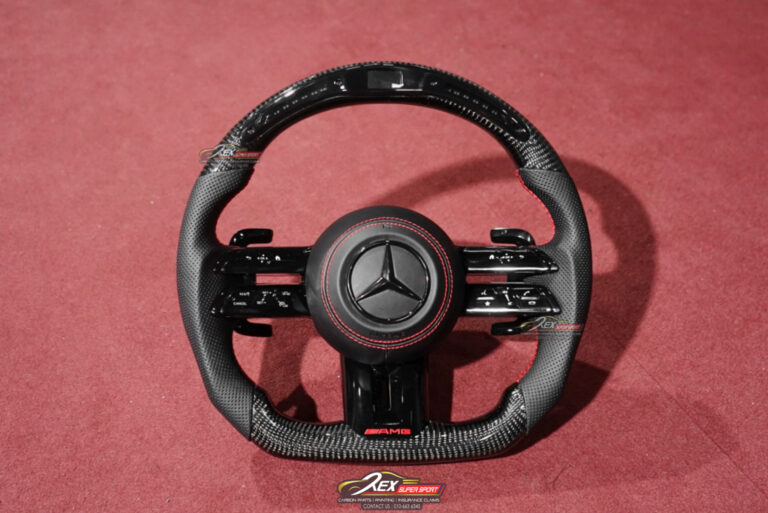 Mercedes Dragonfly Steering Wheel LED Carbon