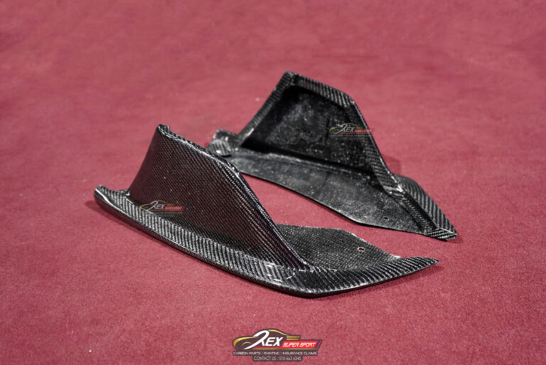 Supra A90 Rear Lip Splitter VRS Carbon