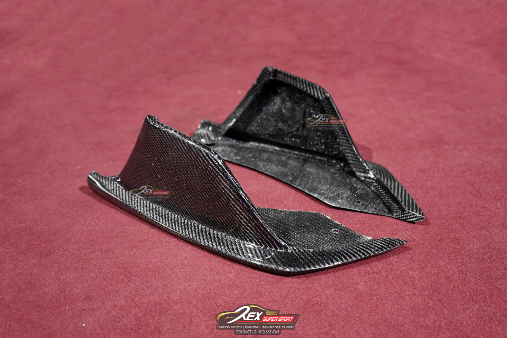 Supra A90 Rear Lip Splitter VRS Carbon