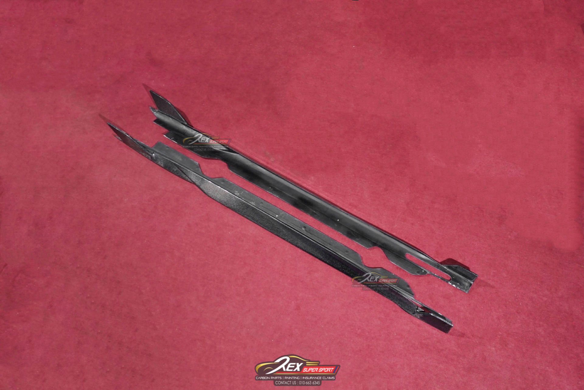 BMW G22 G23 Side Lip SQ Carbon