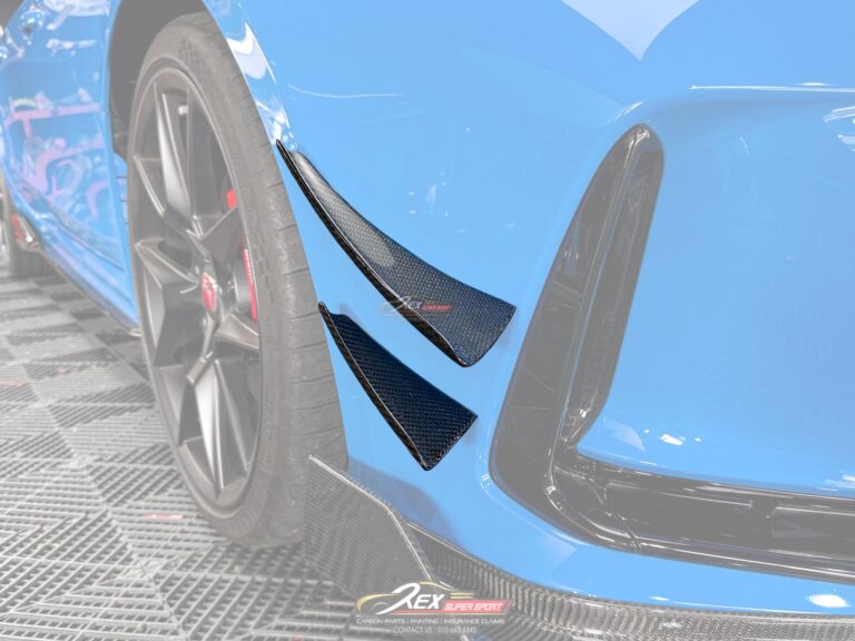 Honda FL5 Type R Front Canard AR Carbon