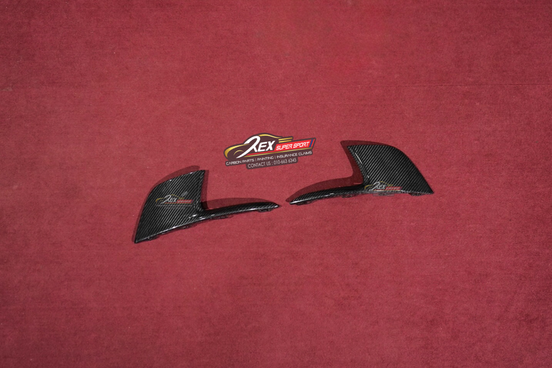 Porsche Carrera 992 / 911 Rear Diffuser Cover Sport Design Dry Carbon