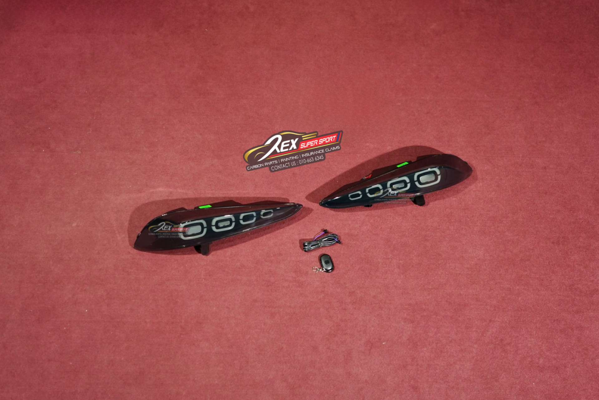 Supra A90 Rear Lamp LED RGB Style Smoke