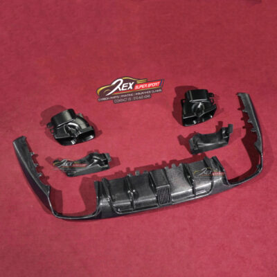 E Coupe W238 Rear Diffuser B Carbon