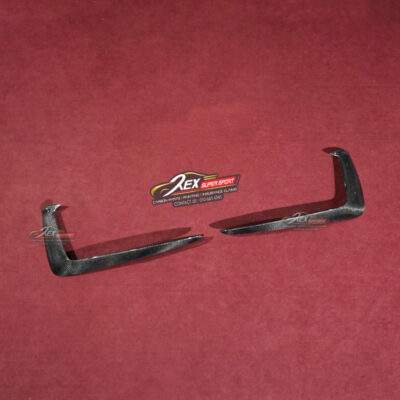 Audi Mk3 TTS Front Bumper Canard Carbon
