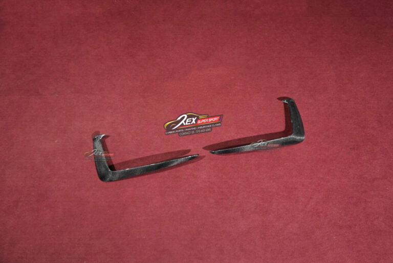 Audi Mk3 TTS Front Bumper Canard Carbon