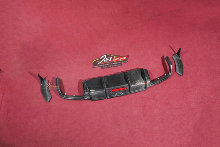 Audi Mk3 TTS Rear Diffuser Carbon