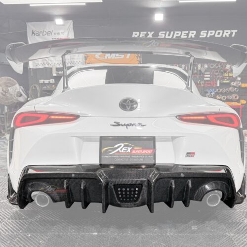 Toyota Supra A90 Mk5 Rear Diffuser AD Dry Carbon