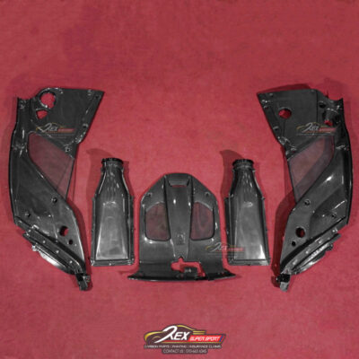 Ferrari 812 Superfast Engine Cover Compartment Shields Set