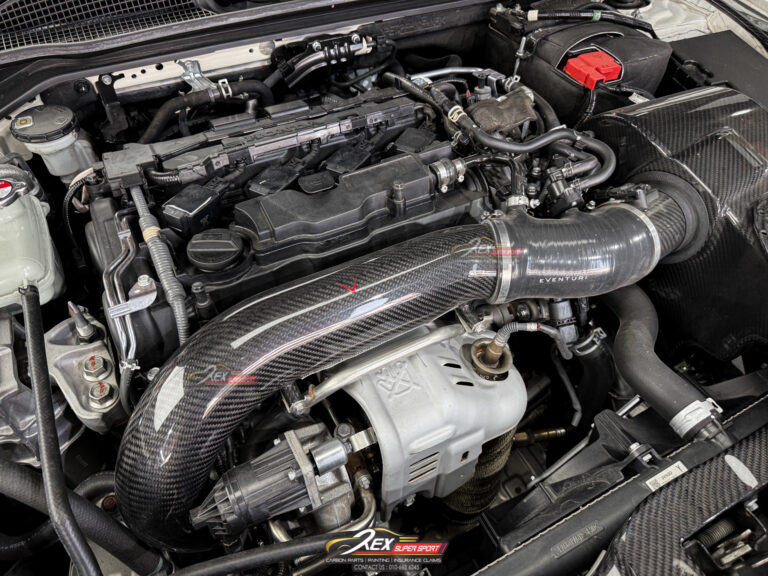 Honda FL5 Type R Eventuri Turbocharger Inlet Pipe Dry Carbon