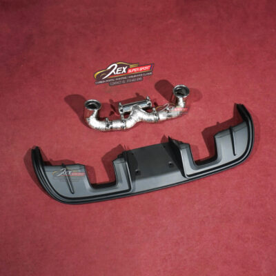 Porsche Cayman 718 Conversion GT4 Rear Diffuser
