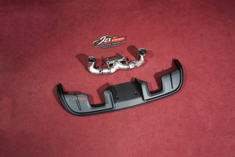 Porsche Cayman 718 Conversion GT4 Rear Diffuser