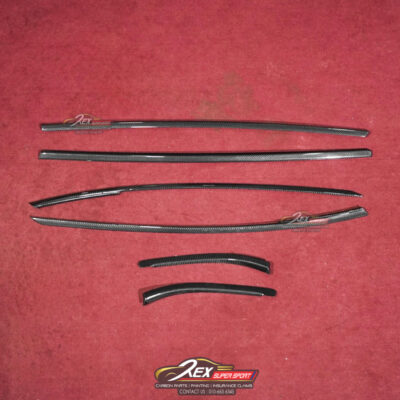 Supra A90 Exterior Door Window Trim Set