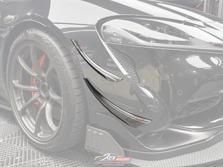 Toyota Supra A90 Mk5 Front Canard VERUS Dry Carbon