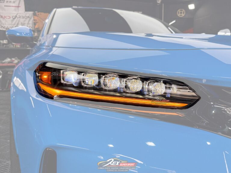 Honda FL5 Type R Head Lamp AlphaRex OVA LED Projector