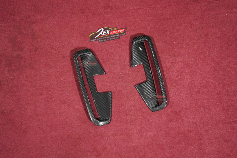 BMW G22 G23 Front Fog Lamp Cover Dry Carbon