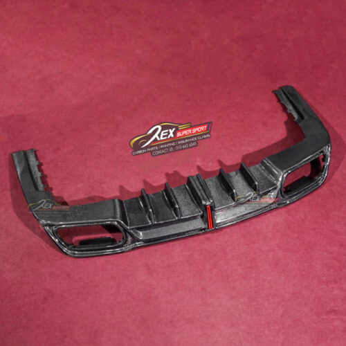 E-CLASS W213 Rear Diffuser CT Style Carbon
