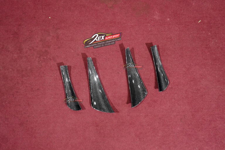 Supra A90 Front Bumper Canard VER Carbon