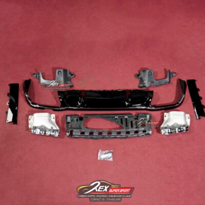 Facelift E-CLASS W213 Rear Diffuser Set
