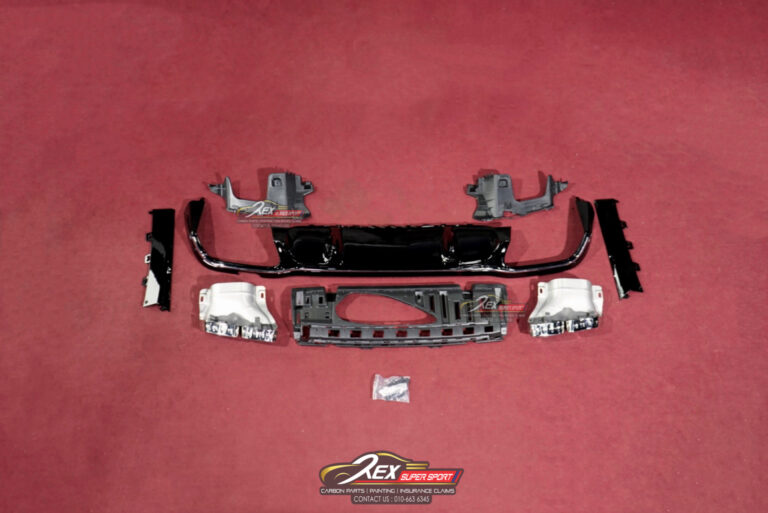 Facelift E-CLASS W213 Rear Diffuser Set