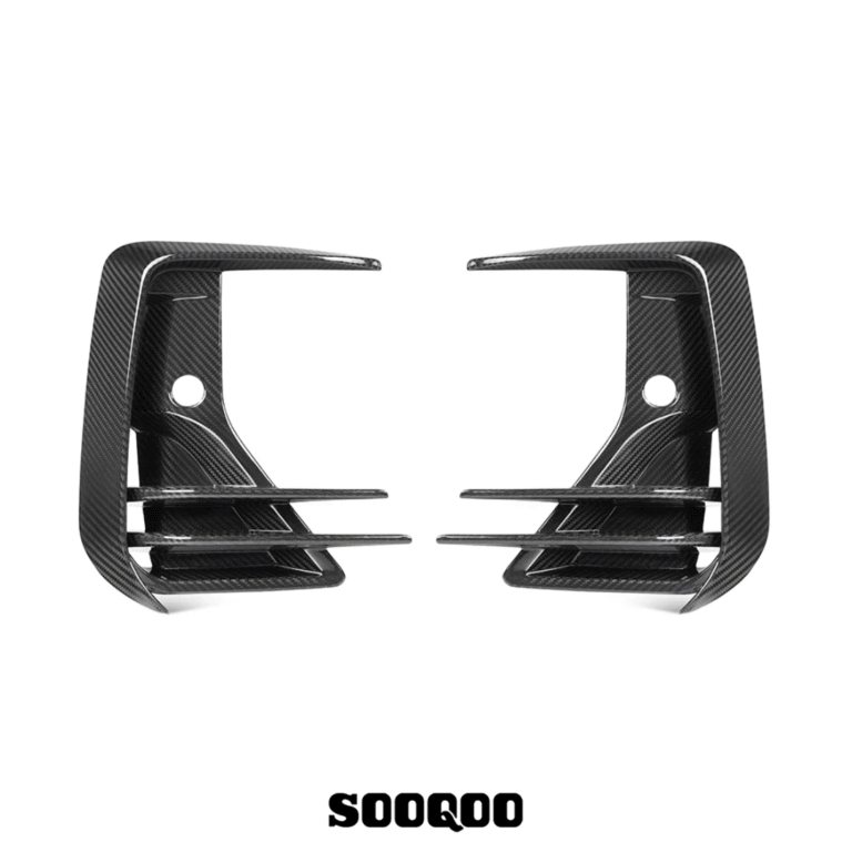 X3 G01 / X4 G02 LCI Front Fog Cover Sooqoo Dry Carbon