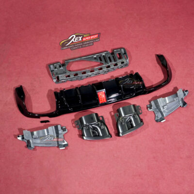 E-CLASS W213 Rear Diffuser Set Bra