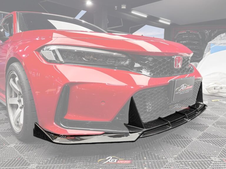 Honda FL5 Type R Front Lip CMST V2 Dry Carbon