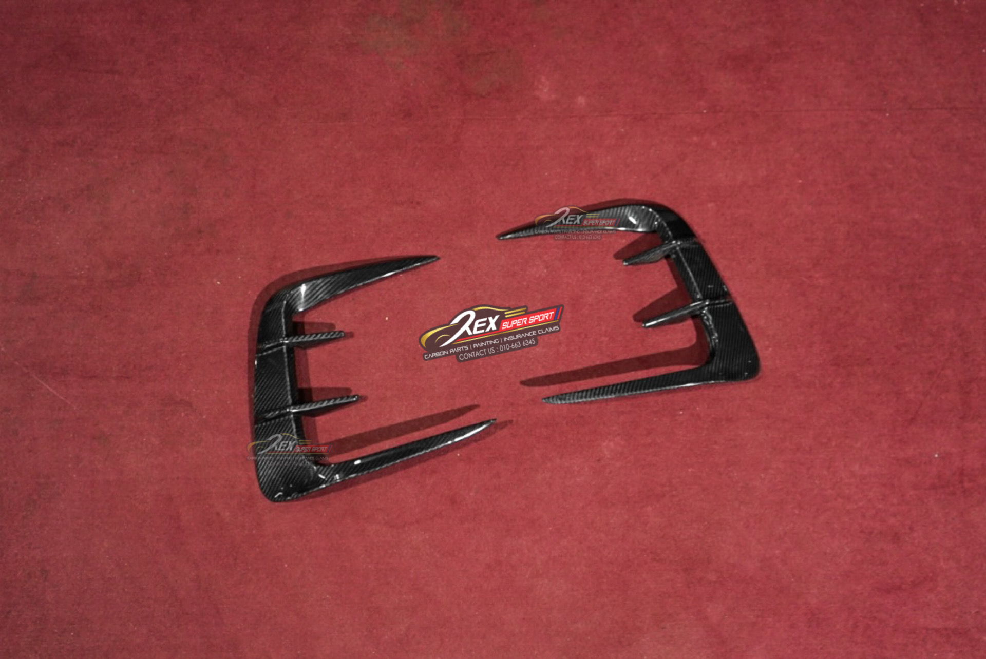 Honda FL5 Type R Fog Cover CMST Dry Carbon